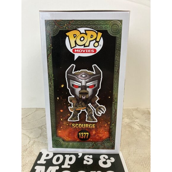 Funko Pop! Transformers: Scourge 1377 Vinyl Figure Brand New - Picture 4 of 8
